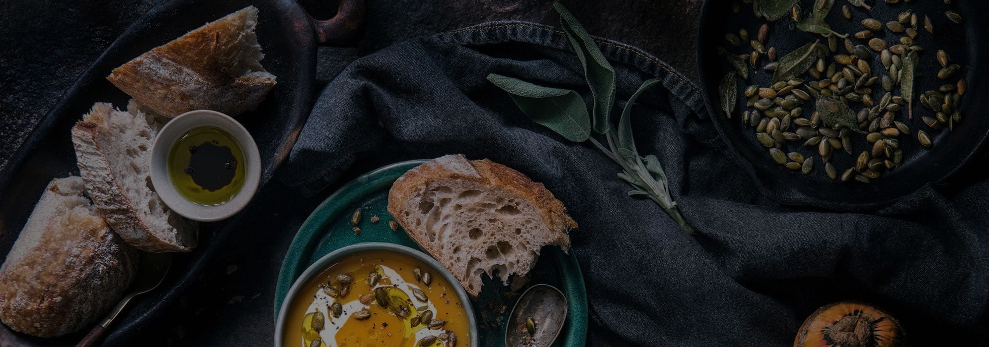 Breakfast bowl with split fava bean dip by Melissa Hemsley